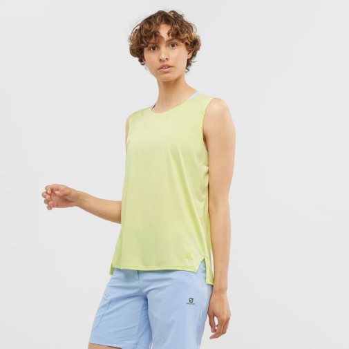 Lemon Salomon Outline Summer Women's Tanks | IE WT7815